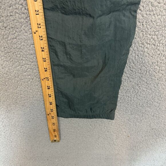 Vintage Nike Pants Mens L Green Nylon Lightweight Track Jogger Windbreaker - Picture 6 of 7